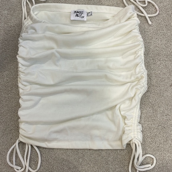 princess polly white top and skirt set - Picture 3 of 4